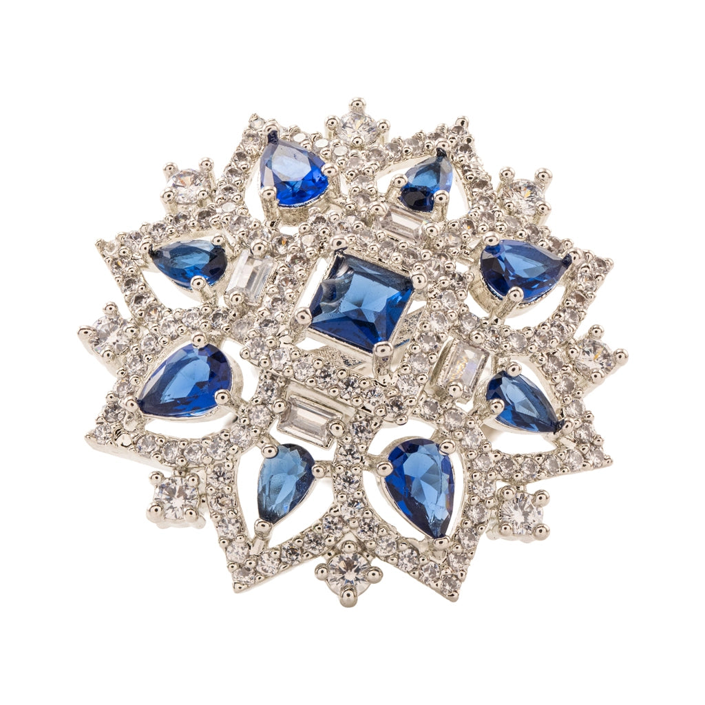 Blue Sapphire Opulence Ring