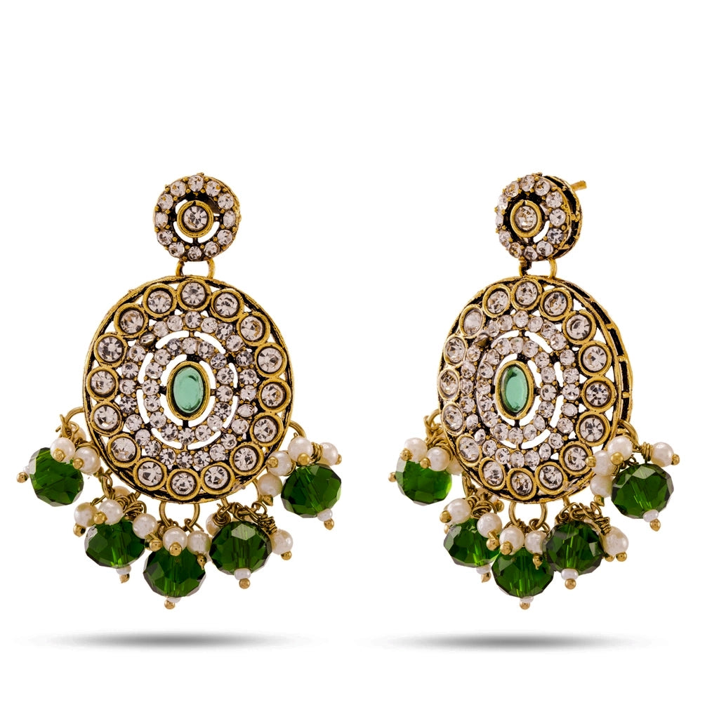 Ruhani Emerald Pearl Heritage Set