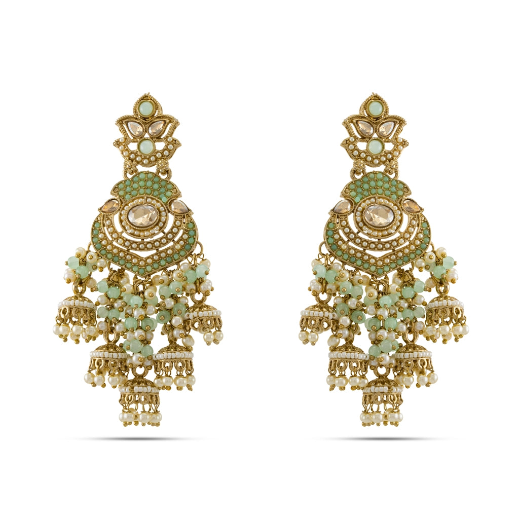 Mehr Noor Chandelier Earrings