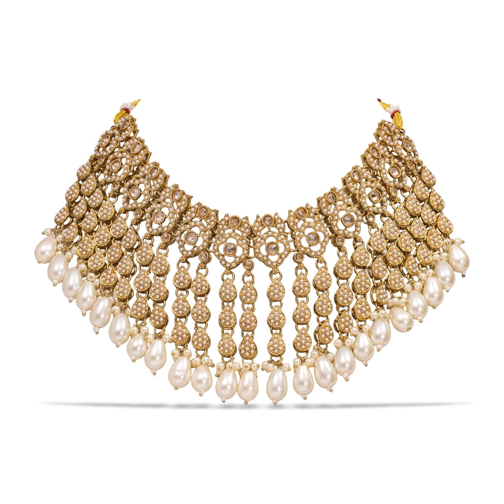 Noor Amara Regal Pearl Set