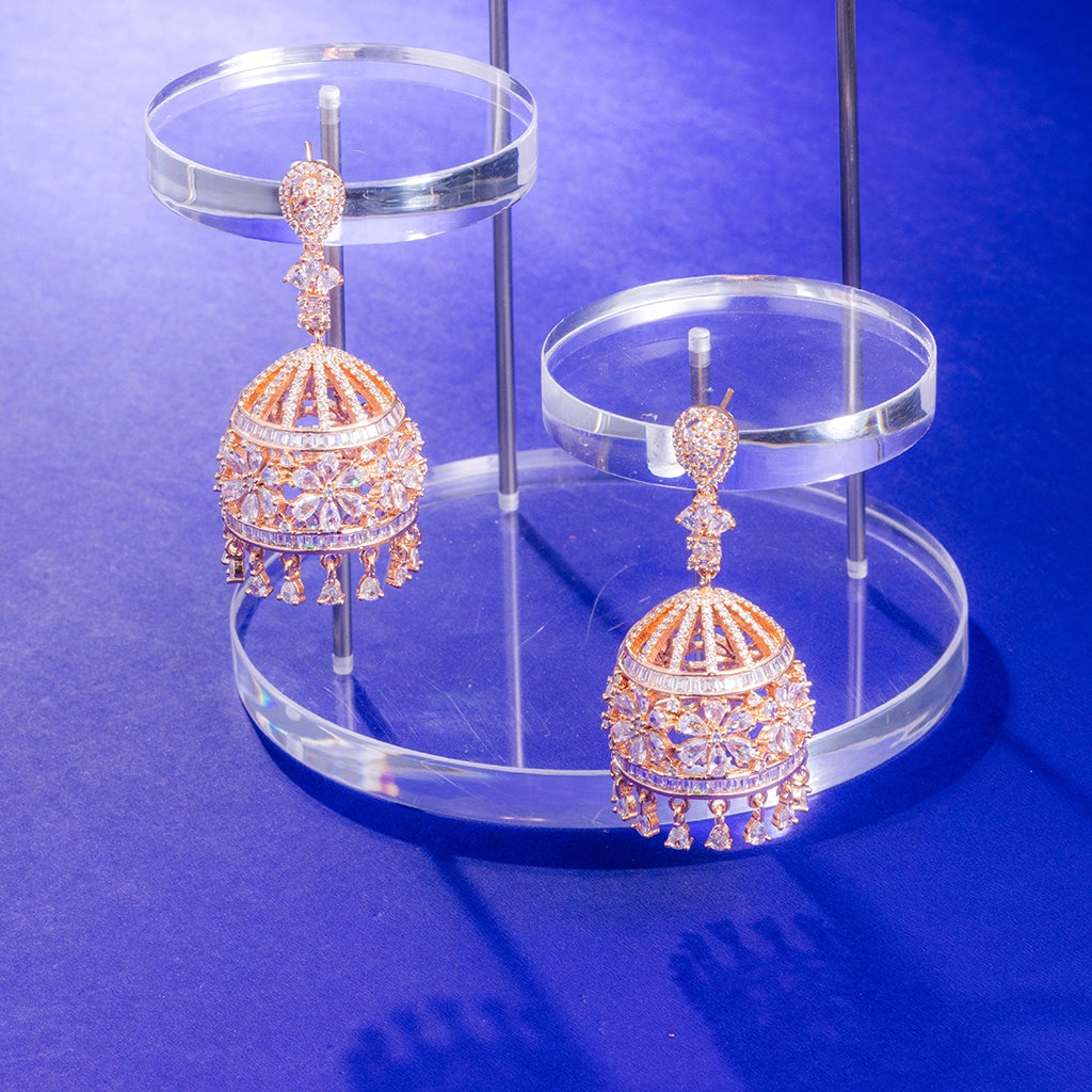 Celestial Dome Jhumka Earrings