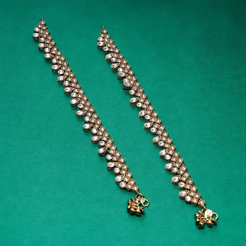 Crystal Bloom Anklet