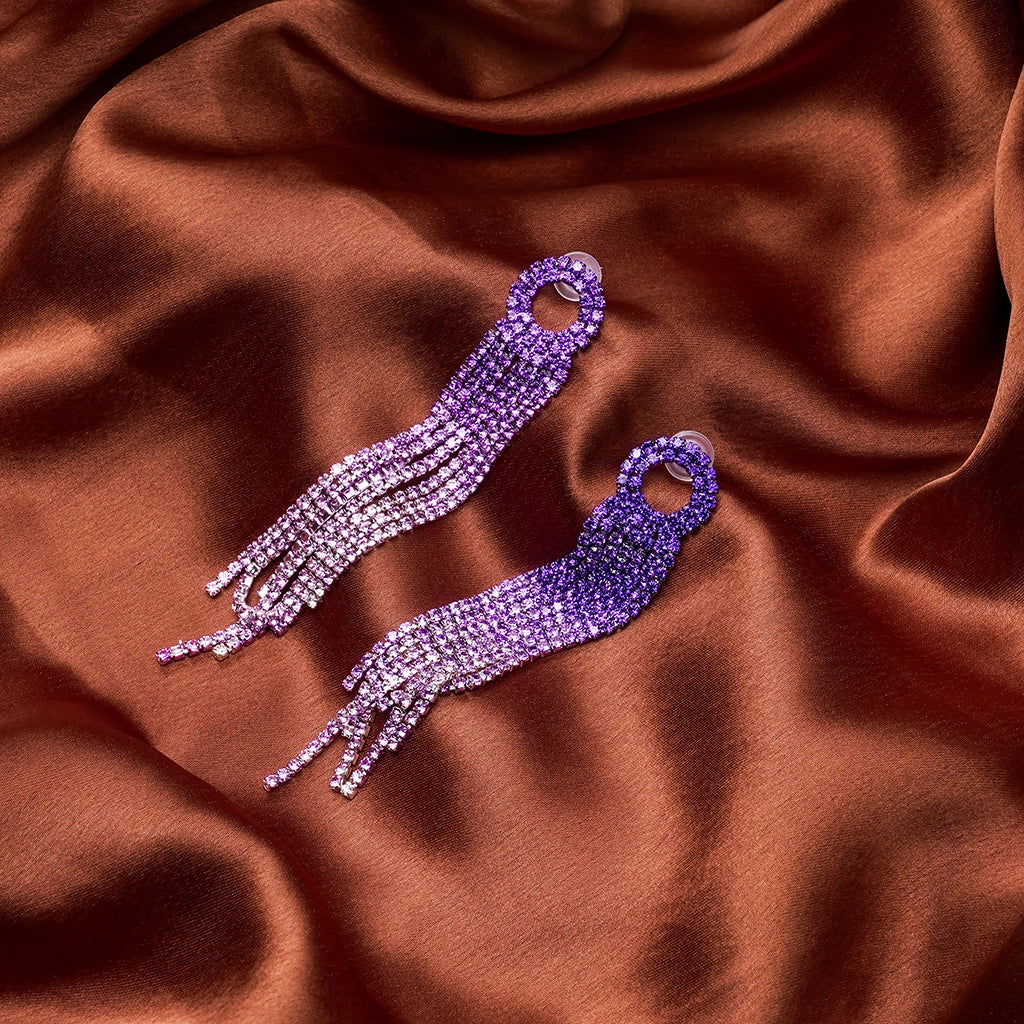Flow Amethyst Cascade Danglers