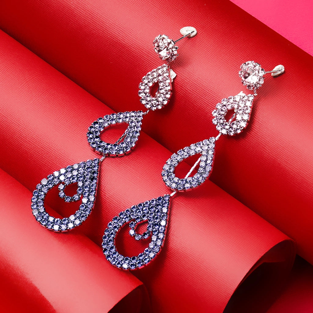 Teardrop Cascade Danglers