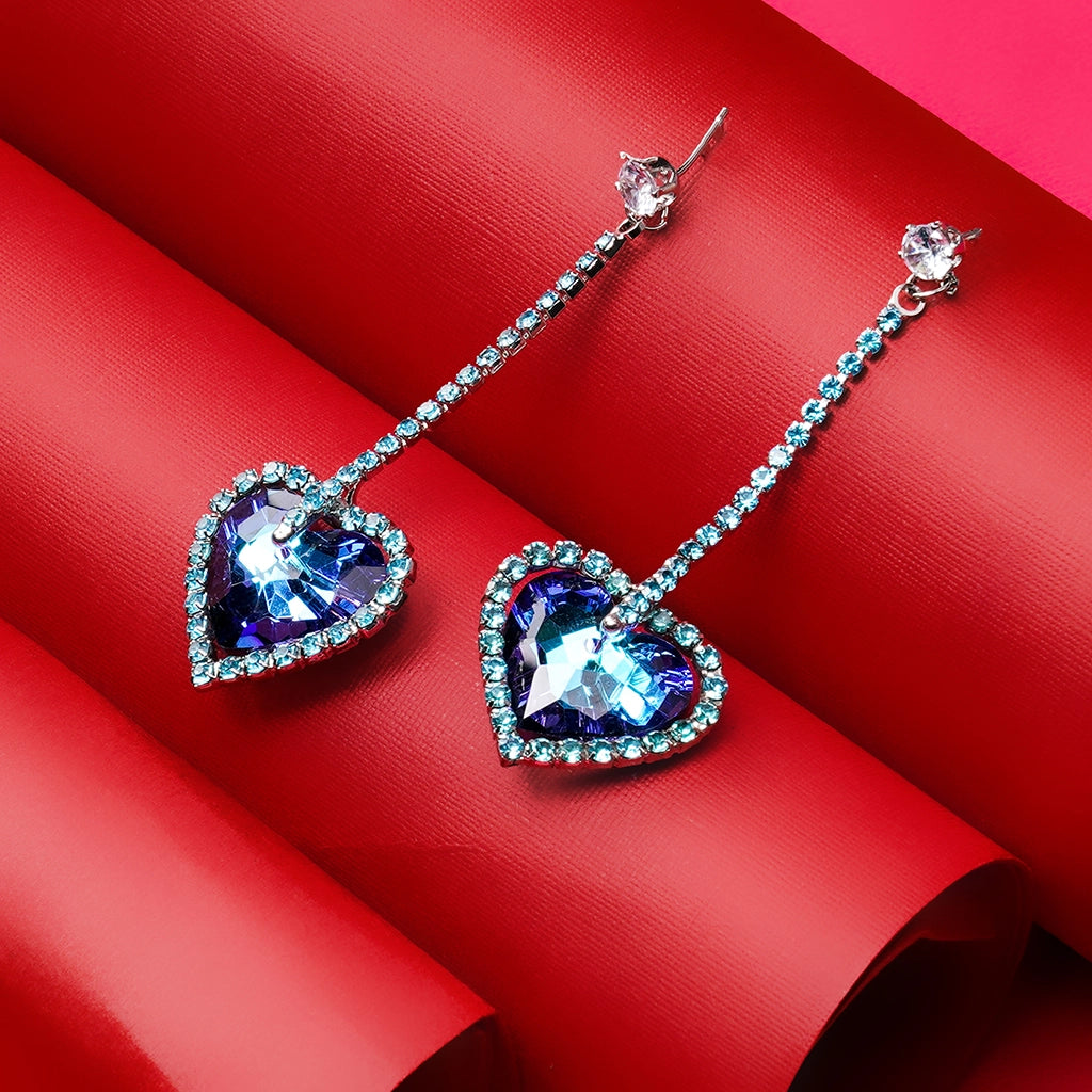 Heart Drop Danglers