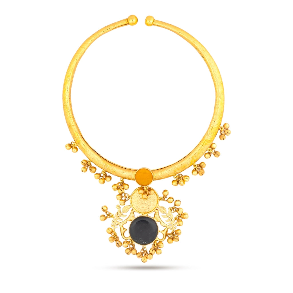 Midnight Royal Pendant Choker Set