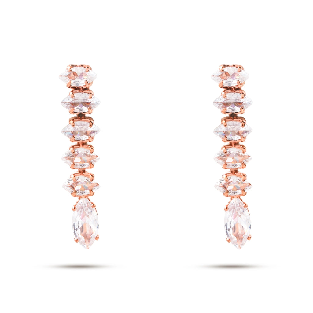 Blush Cascade Necklace Set