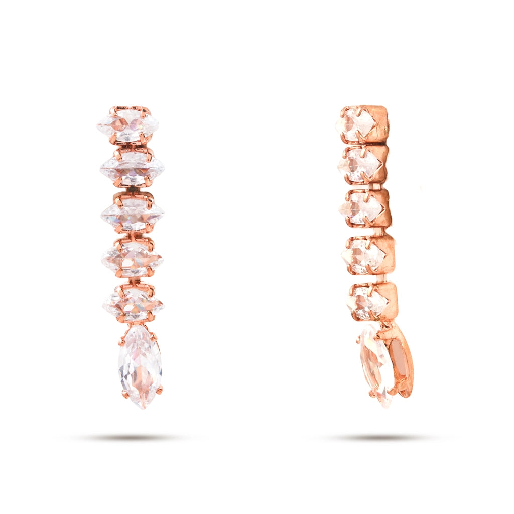 Blush Cascade Necklace Set