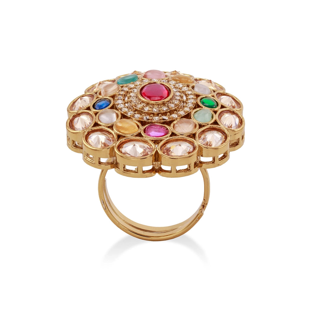 Empress Aura Crystal Ring