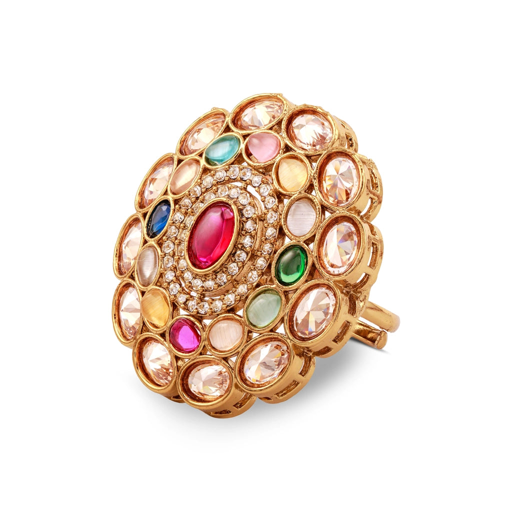 Empress Aura Crystal Ring