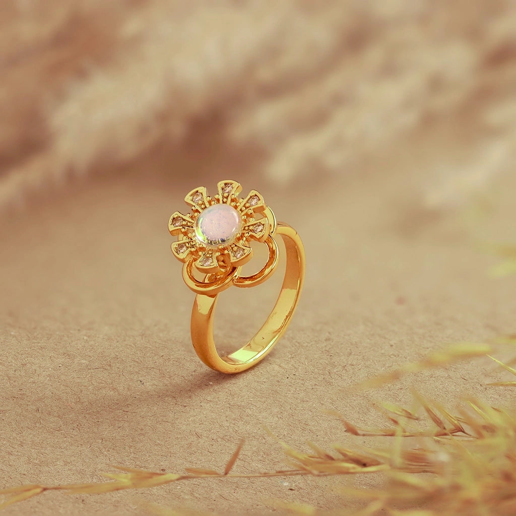 Petal Radiance Ring
