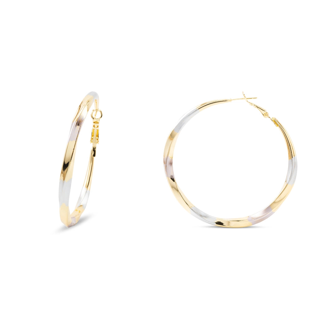 Dual Glow Hoop Earrings