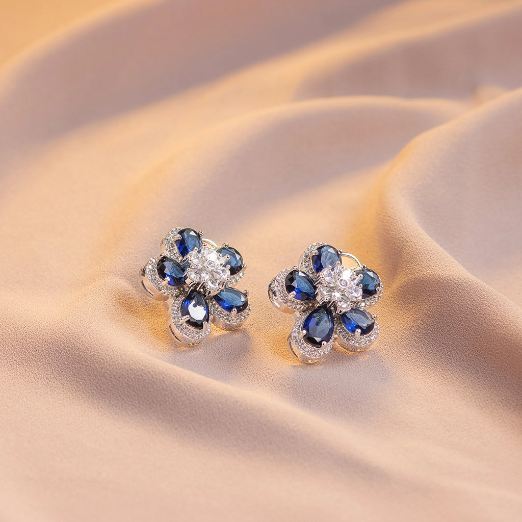 Sapphire Lumiere Studs