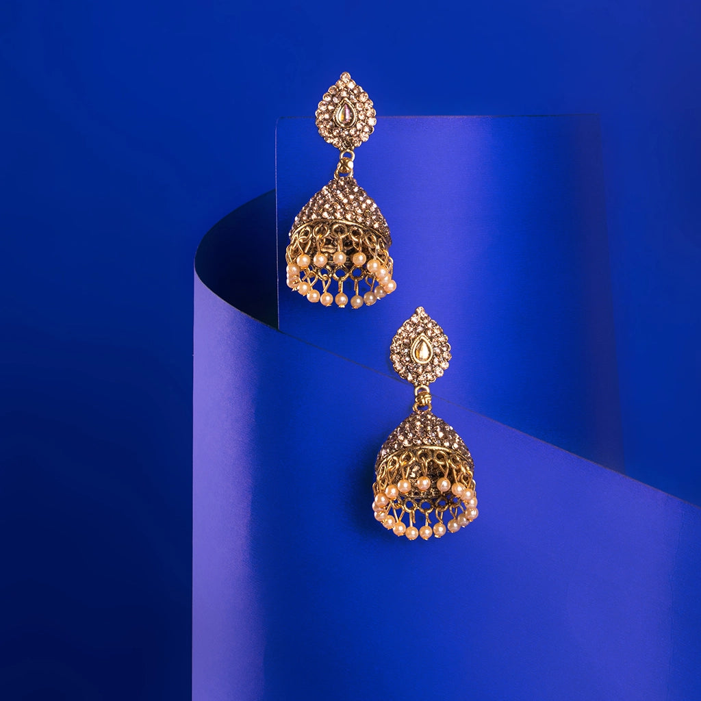 Zehra Royal Jhumkas