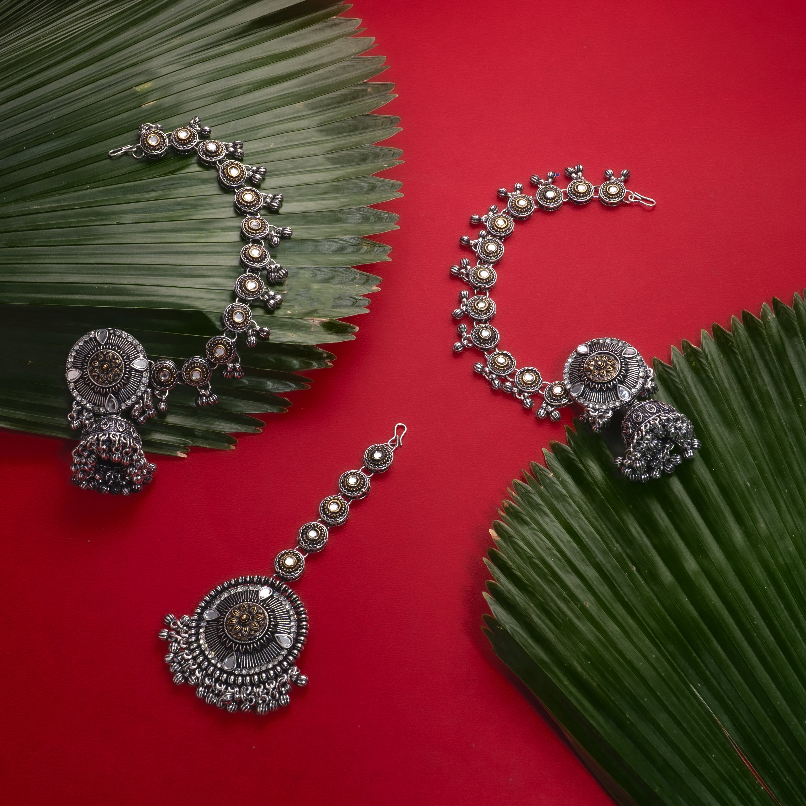 Veerangana Jhumka Set