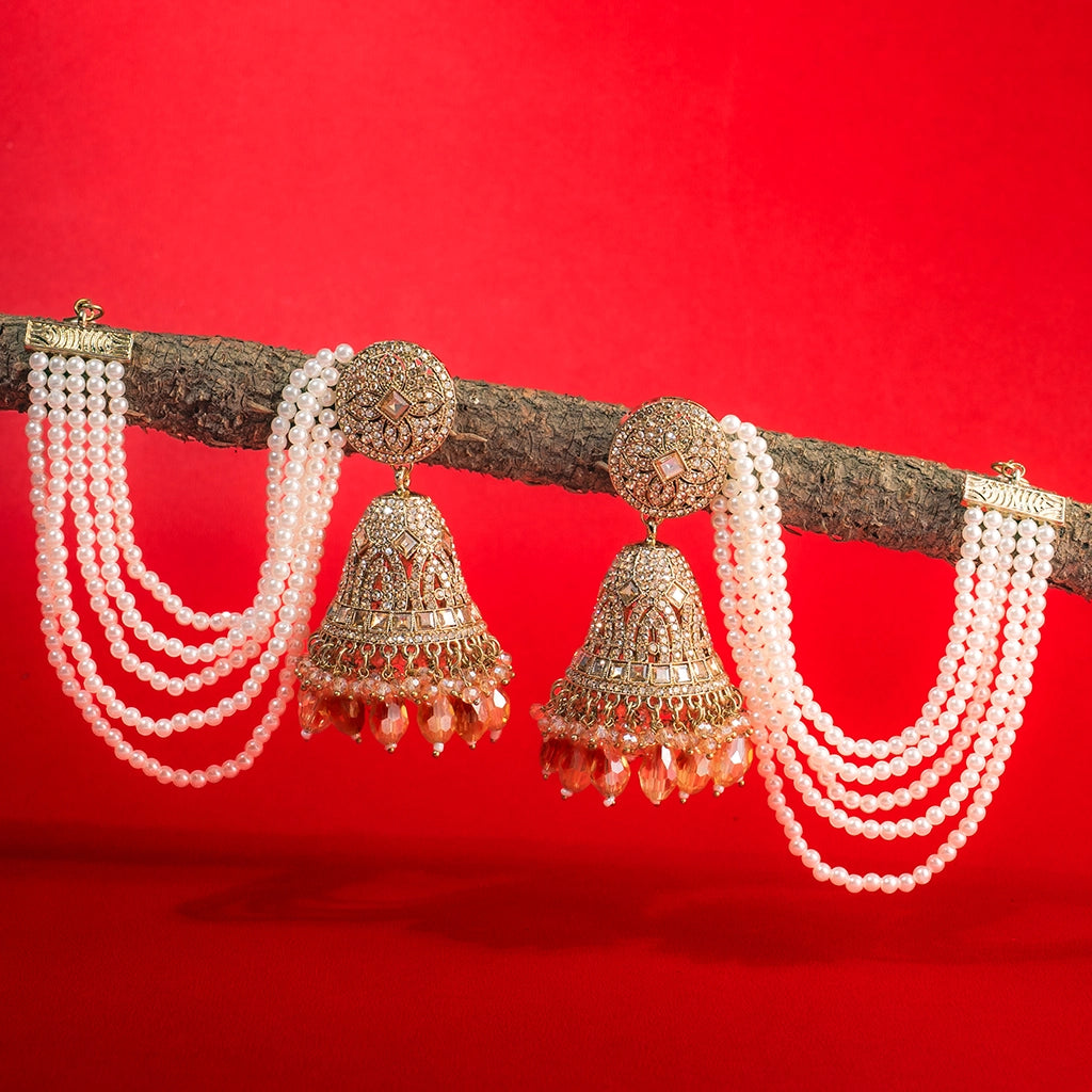 Shehzaadi Jhumka Ear Chains