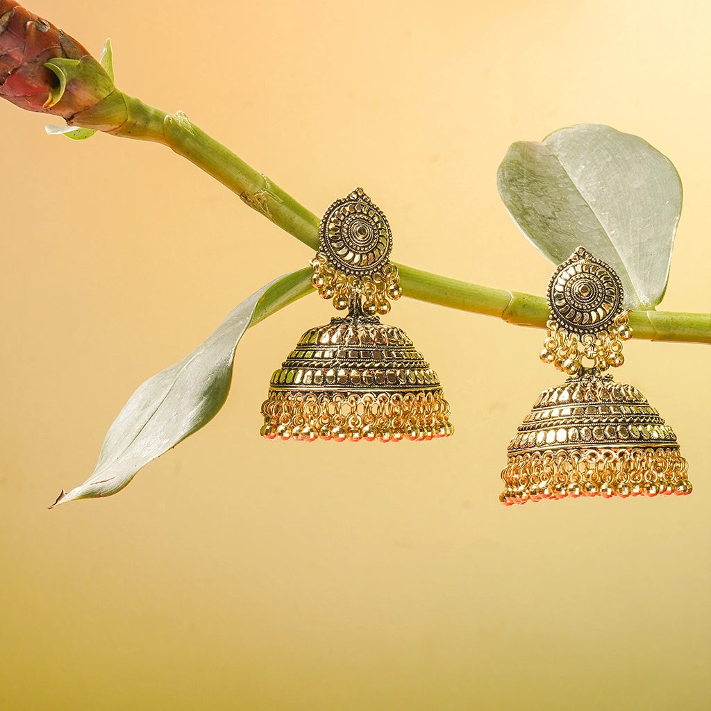 Rajvanshi Jhumka Earrings