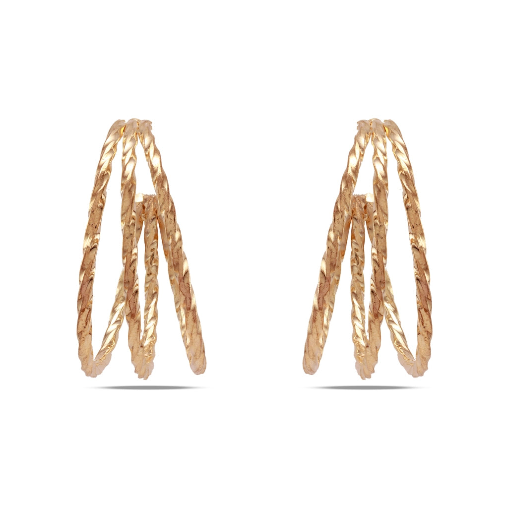 Gilded Rhythm Hoops