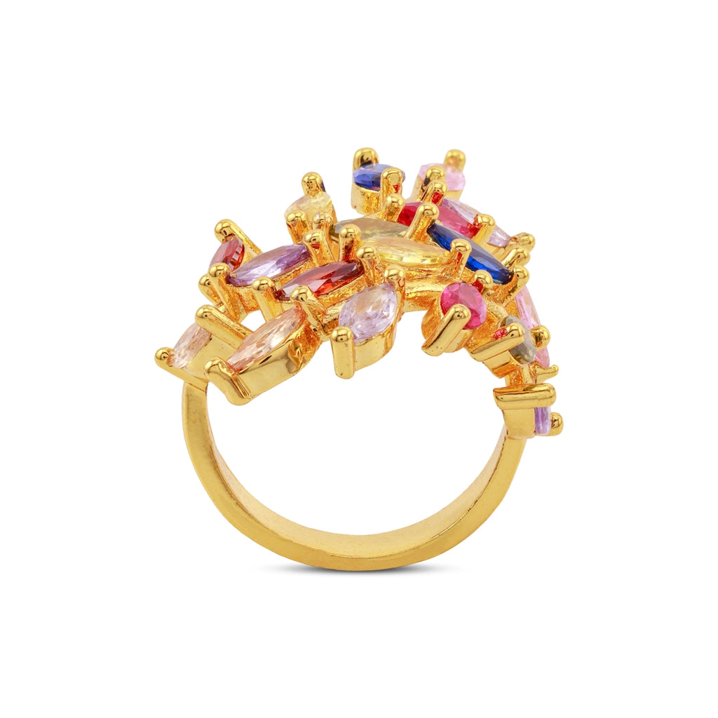 Prism Petal Luxe Ring