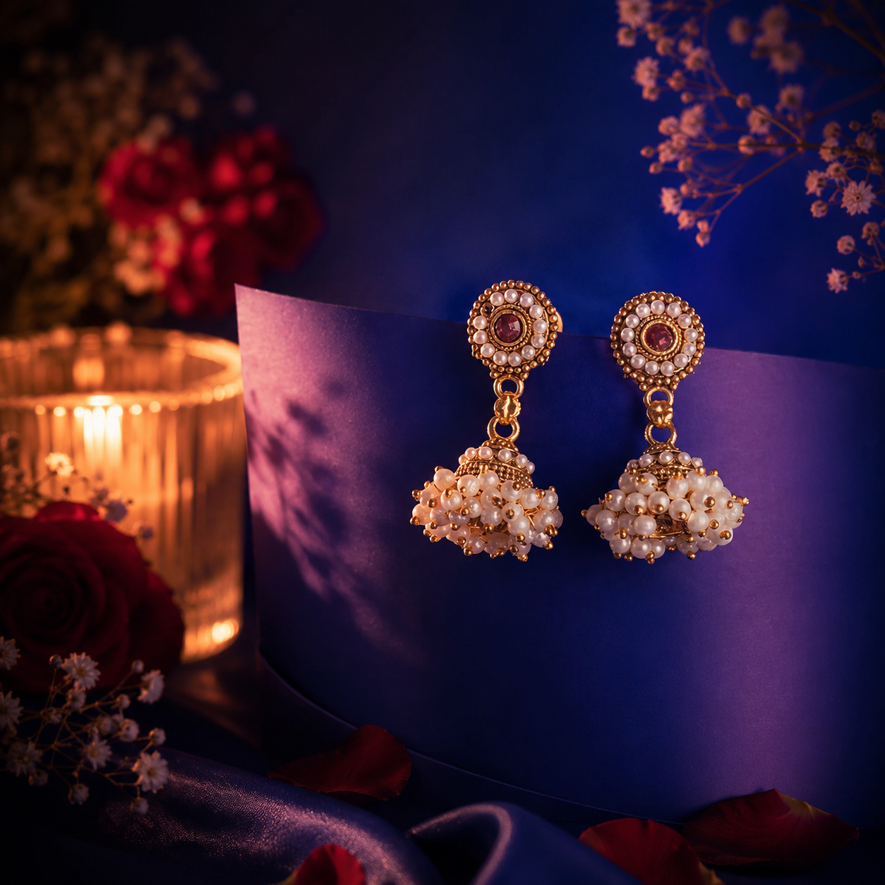 Gulnaar Jhumkas
