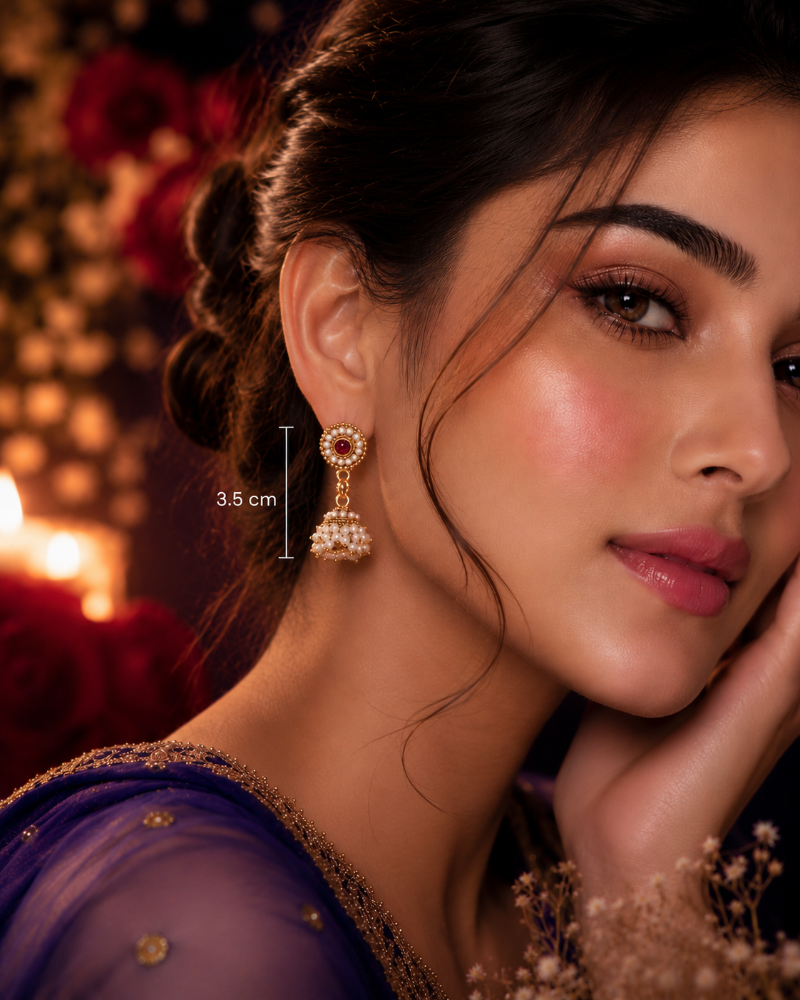 Gulnaar Jhumkas