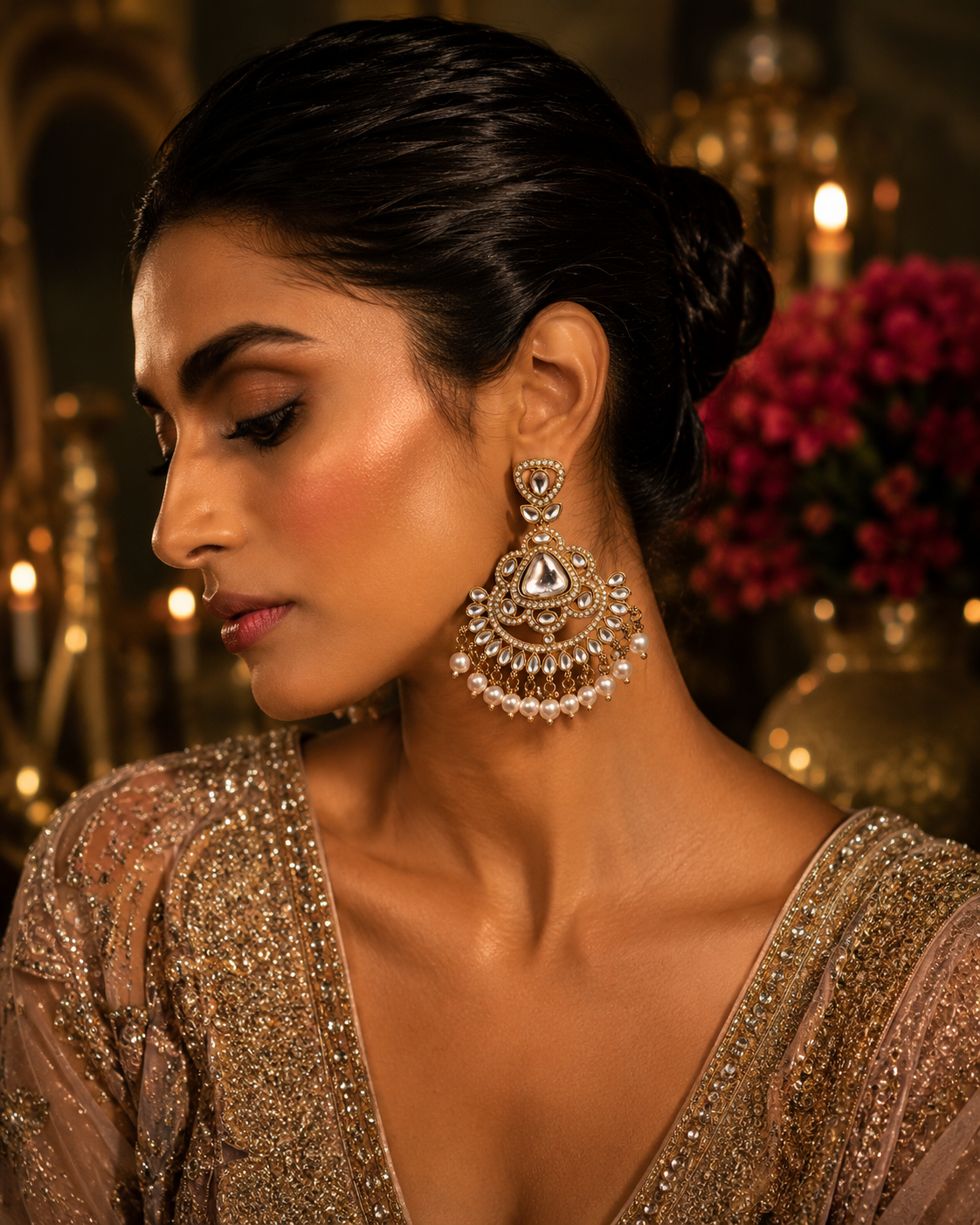 Mela Pearl Earring