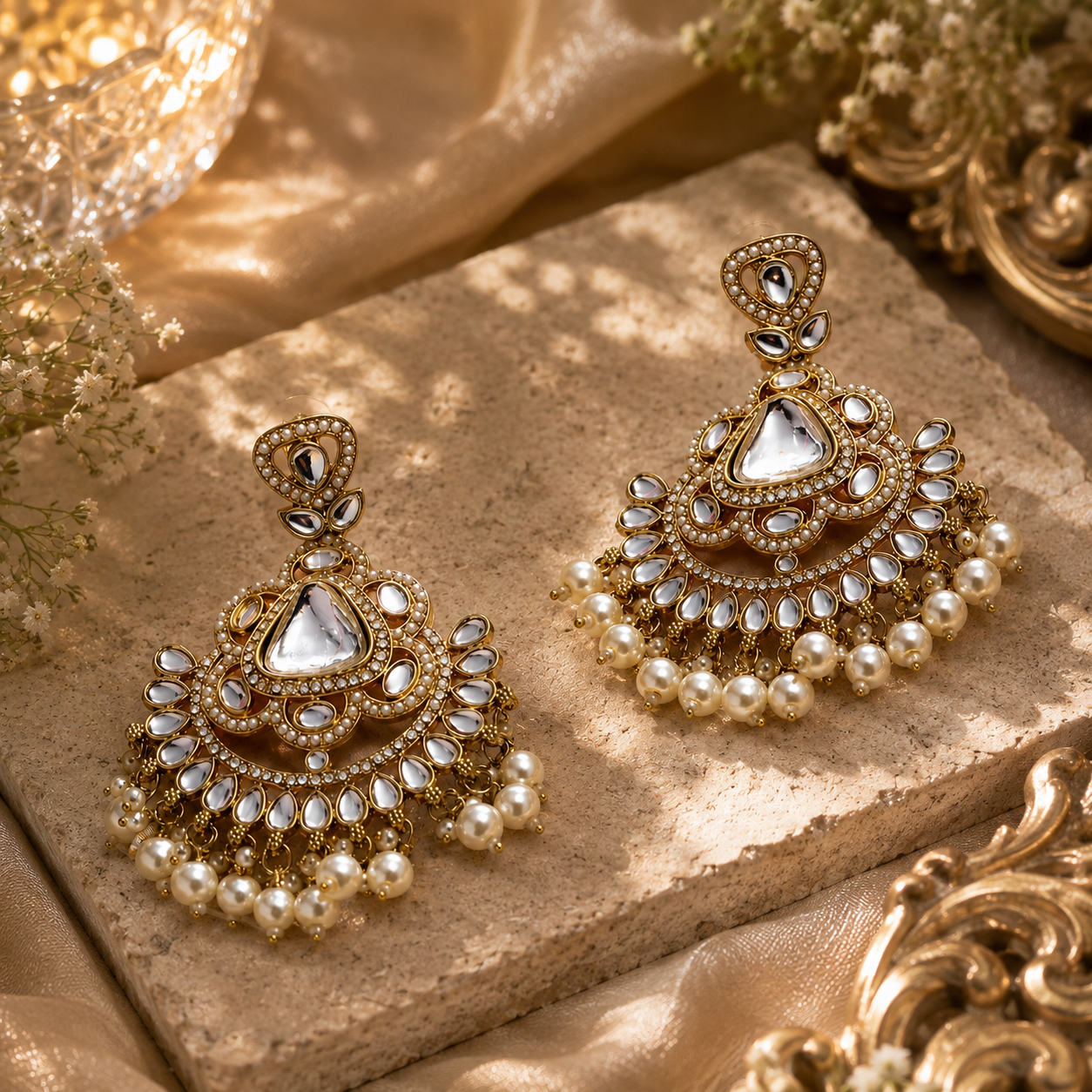Mela Pearl Earring