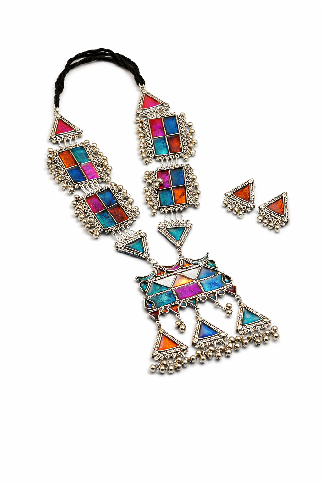 Amethyst Noor Kundan Necklace Set