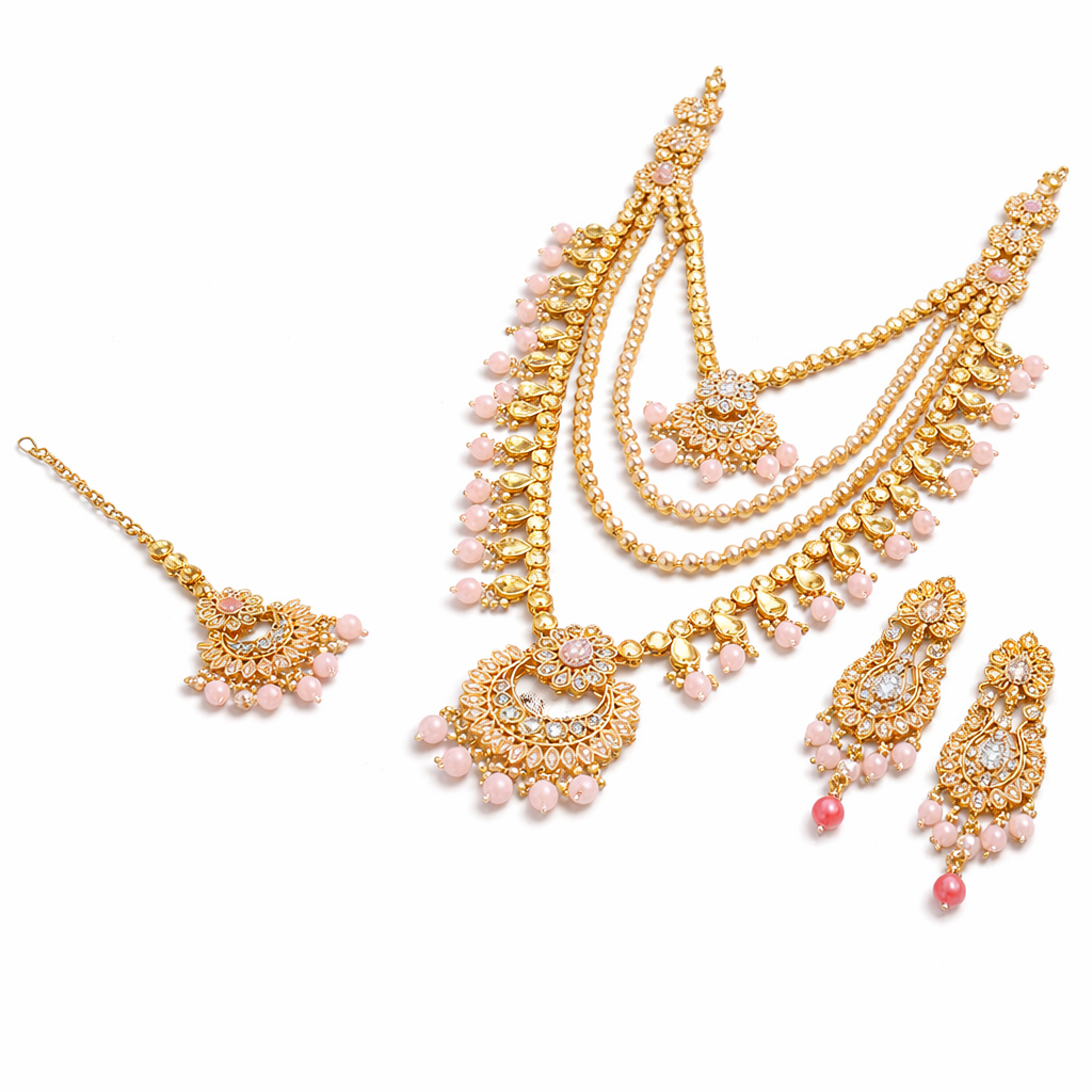Gulnaar Noor Royale Layered Necklace Set