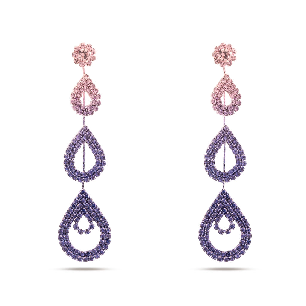 Teardrop Cascade Danglers