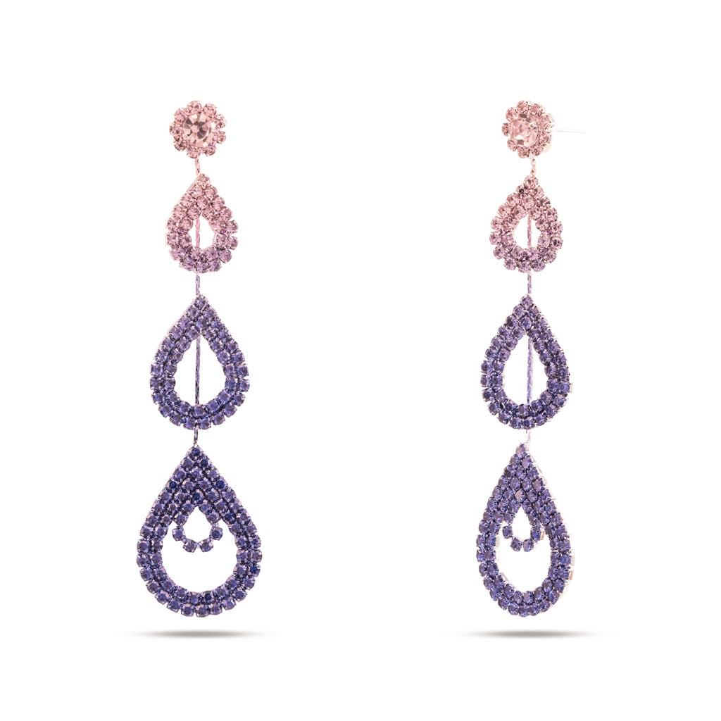 Teardrop Cascade Danglers