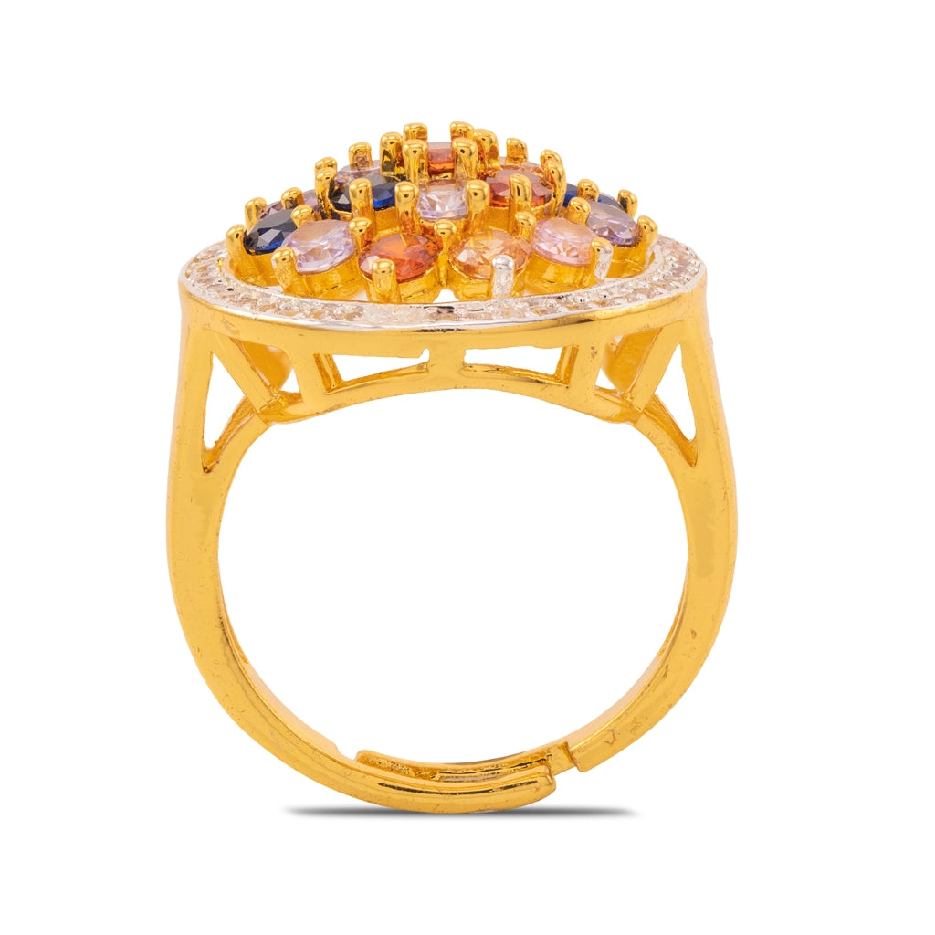 Aurora Mosaic Ring