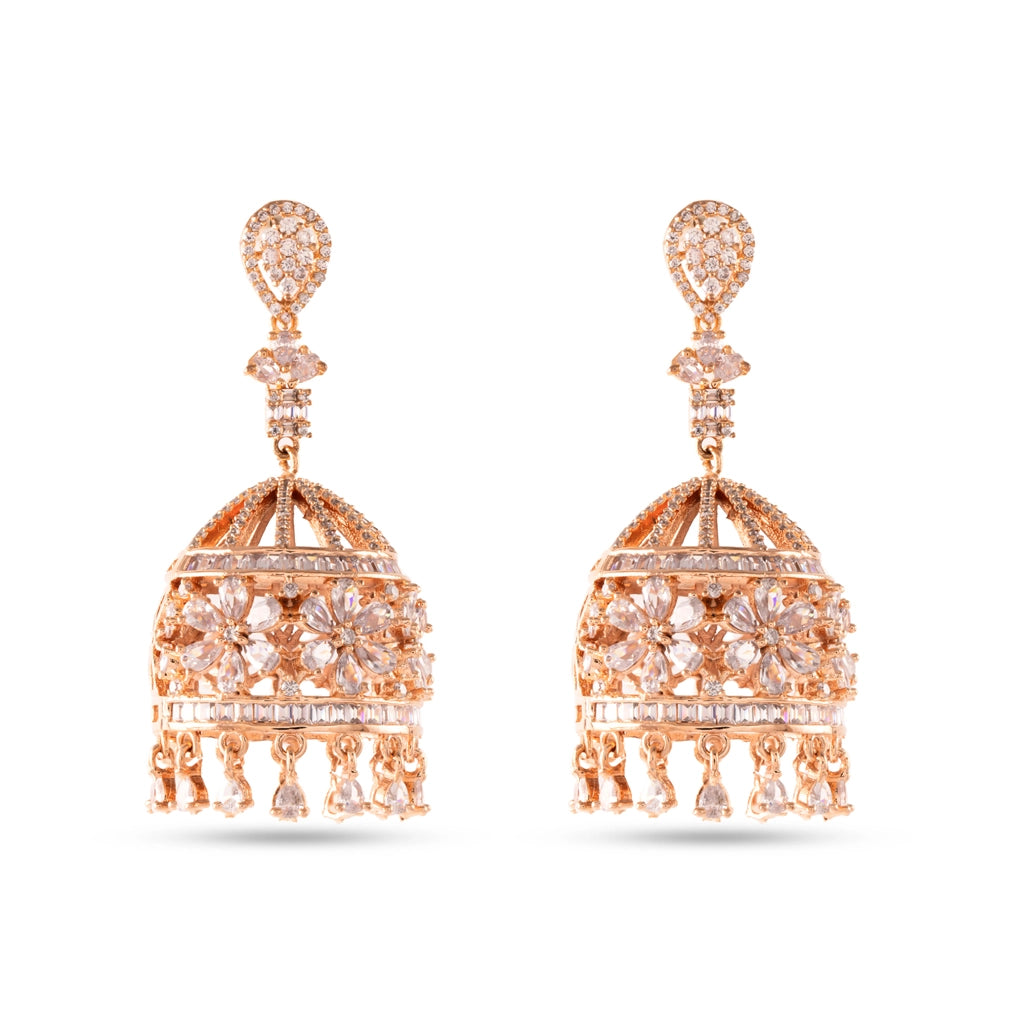 Celestial Dome Jhumka Earrings