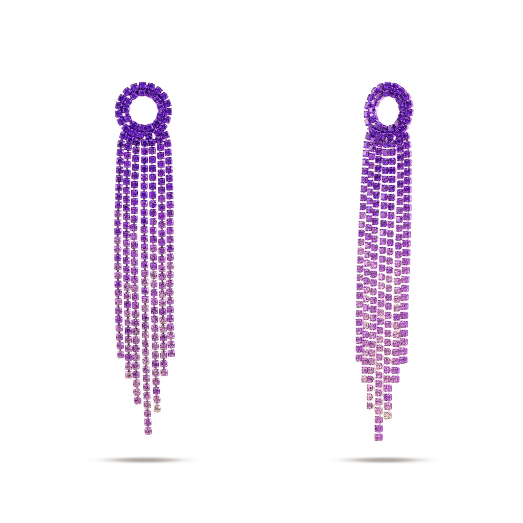 Flow Amethyst Cascade Danglers