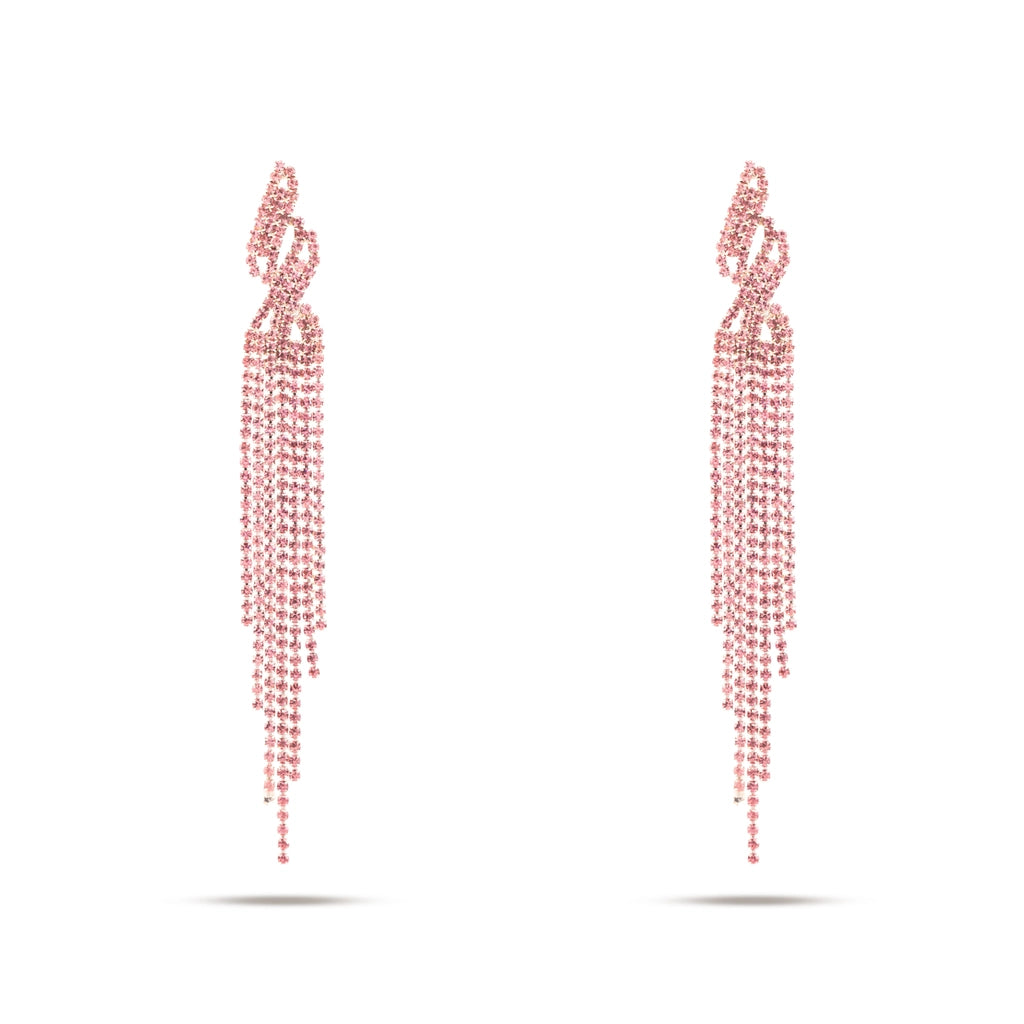 Blush Cascade Royale Earrings