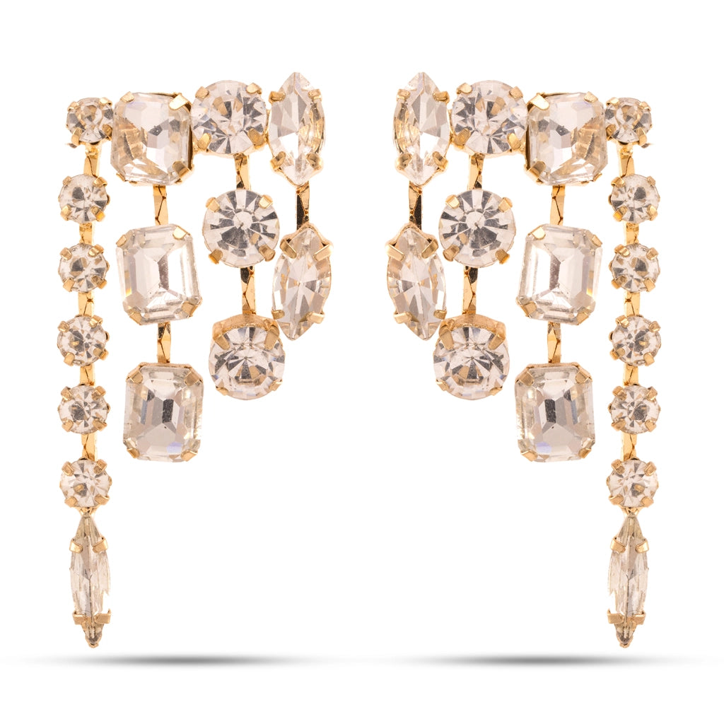 Sunset Bloom Chandelier Earrings