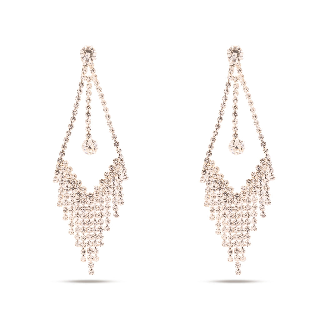 Starlume Crystal Cascade Earrings