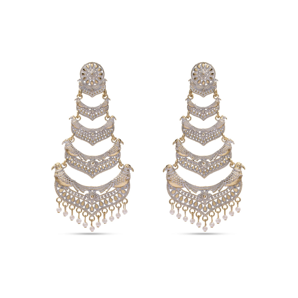 Mehrara Cascade Statement Earrings