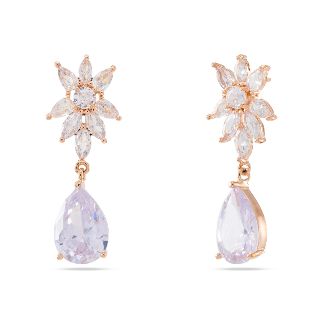 Celestia Crystal Drop Earrings