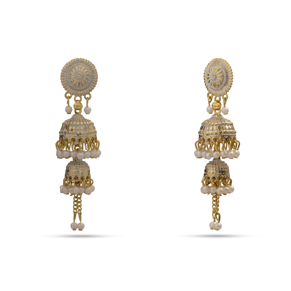 Snow Cascade Jhumka