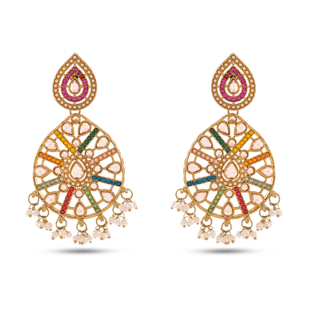 Rangella Maharani Cascade Necklace Set