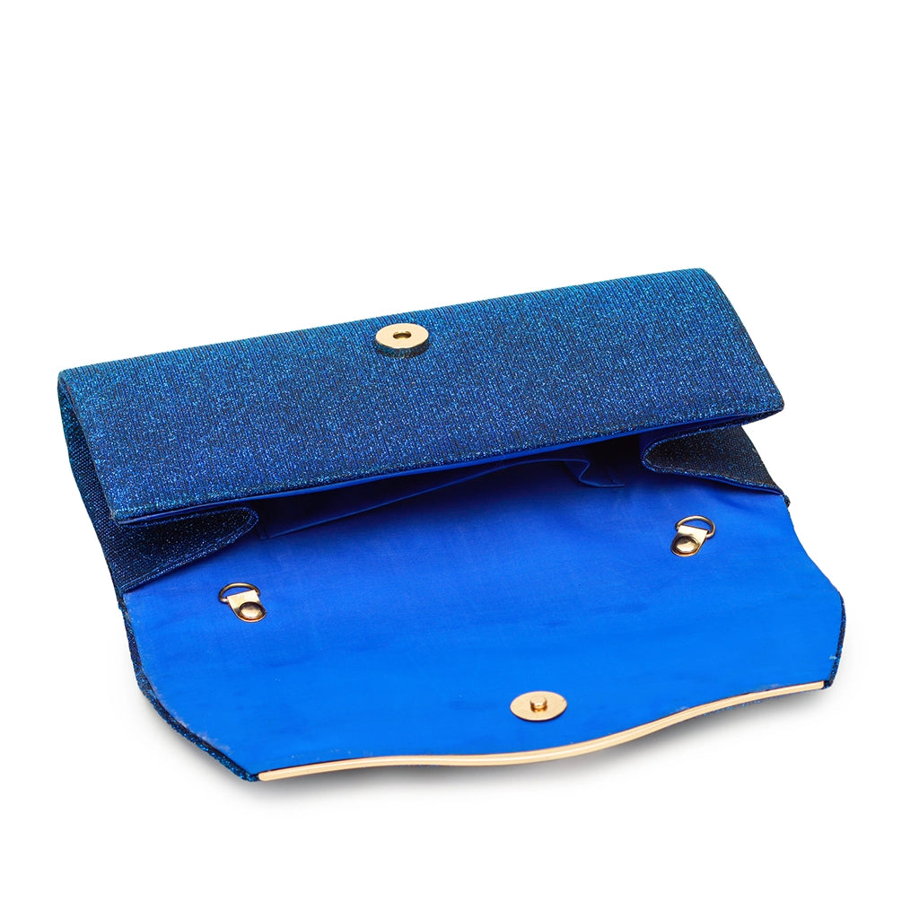 Lustre Wave Evening Clutch