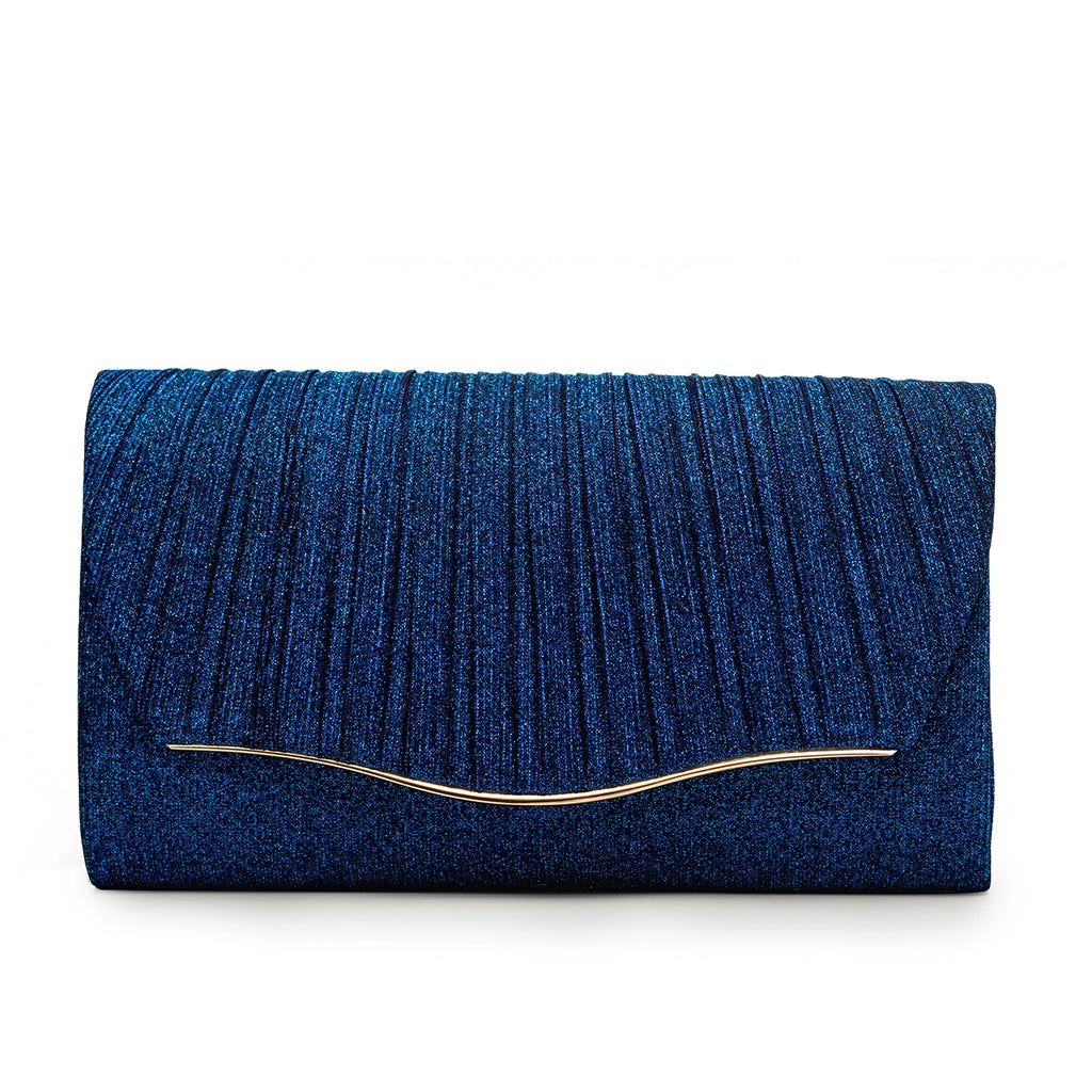 Lustre Wave Evening Clutch
