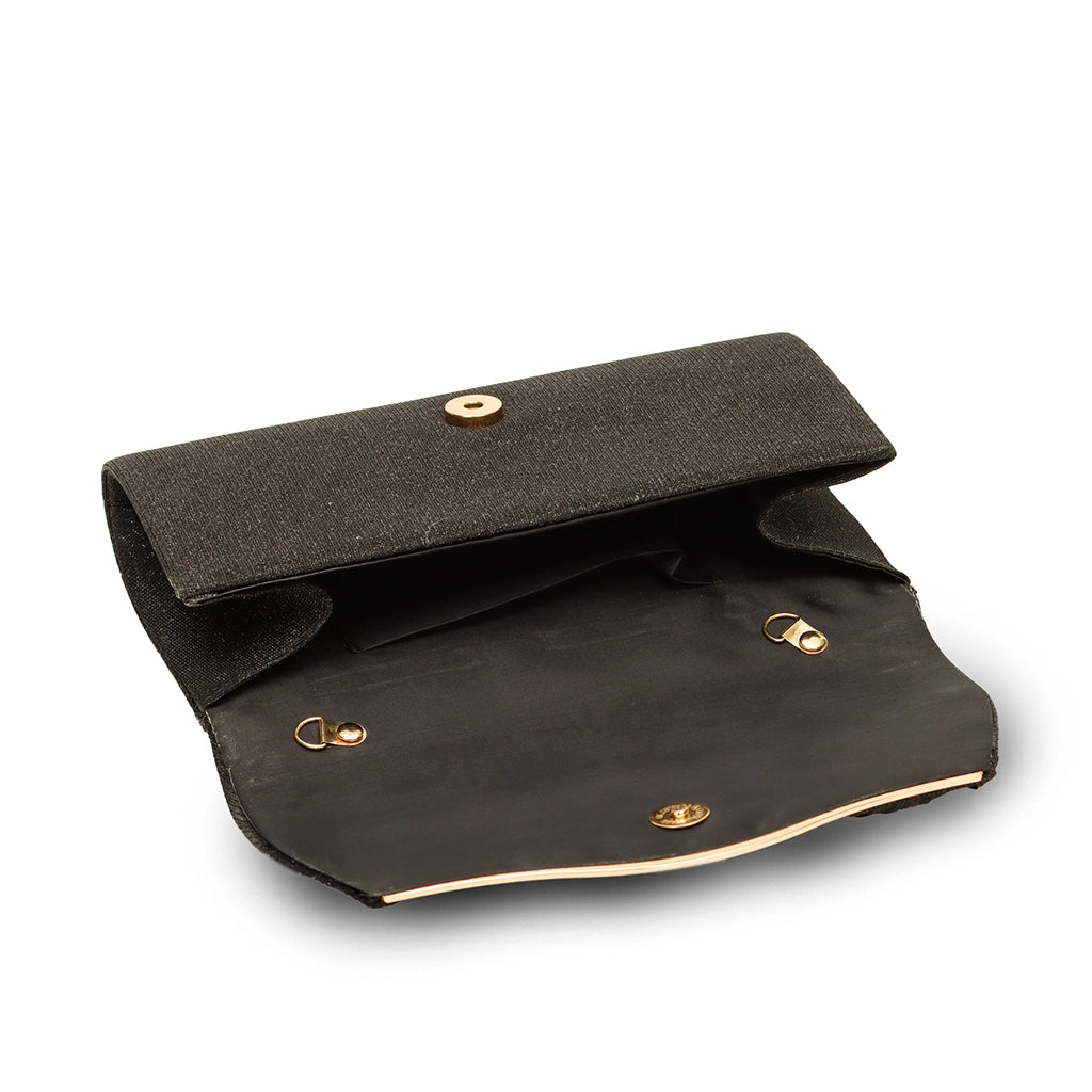 Lustre Wave Evening Clutch