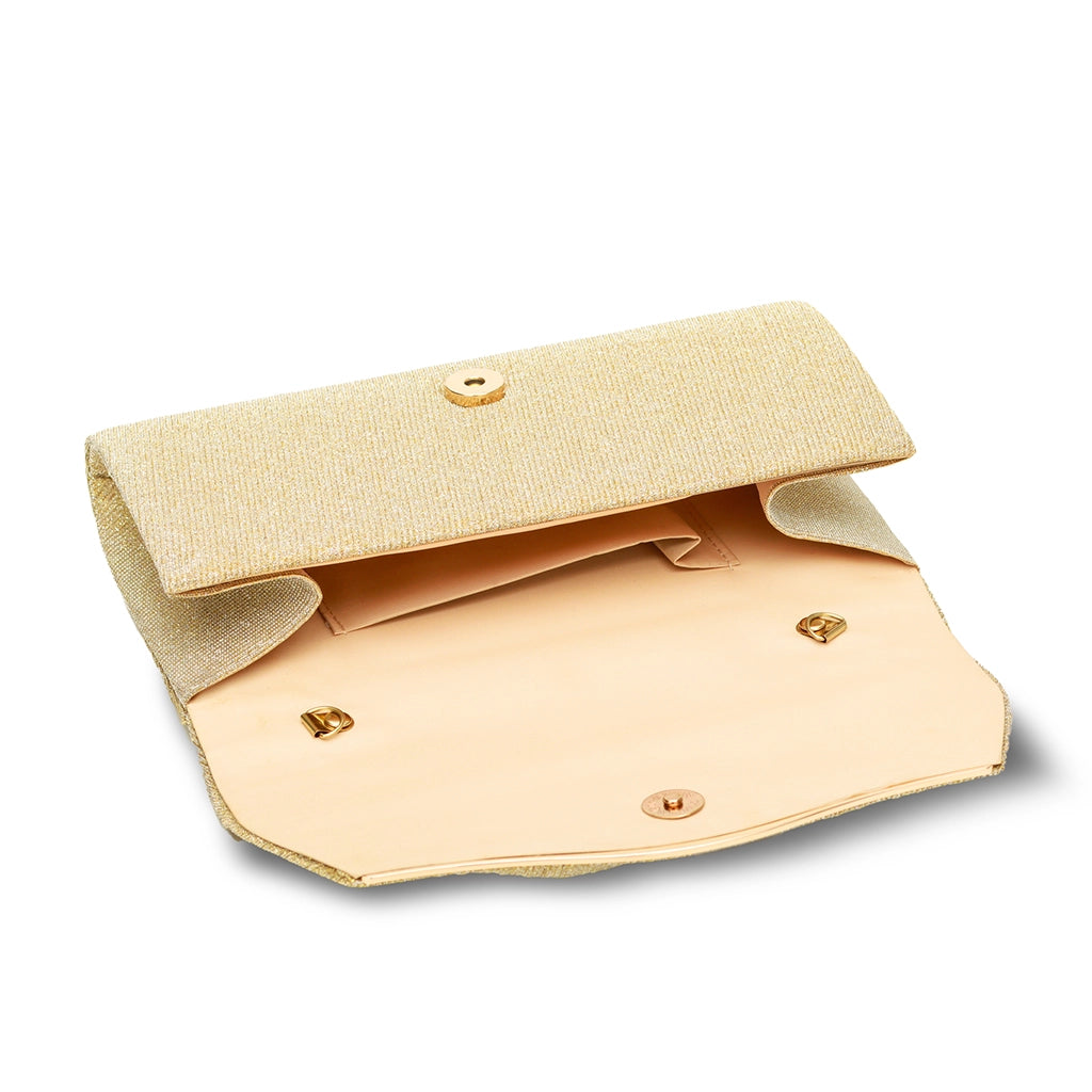 Lustre Wave Evening Clutch