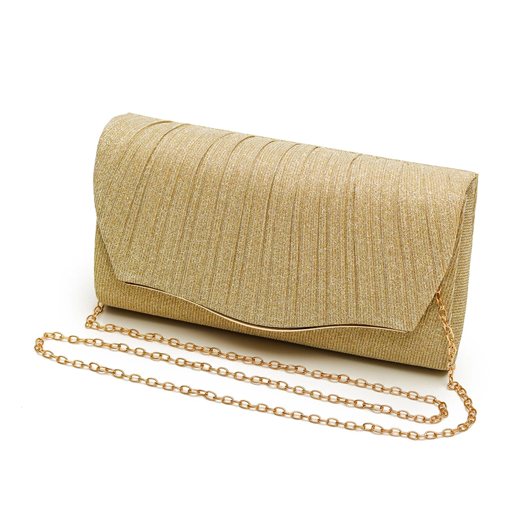 Lustre Wave Evening Clutch