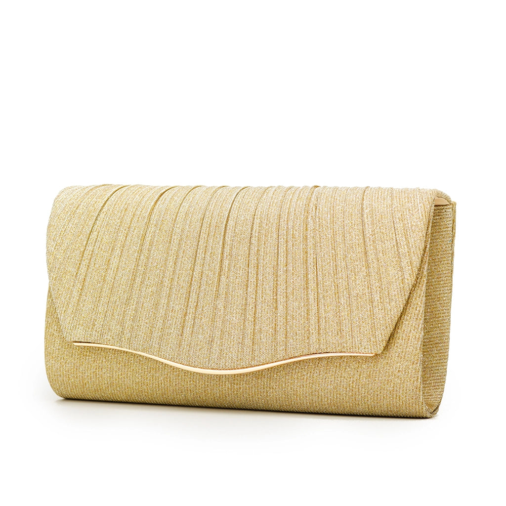 Lustre Wave Evening Clutch