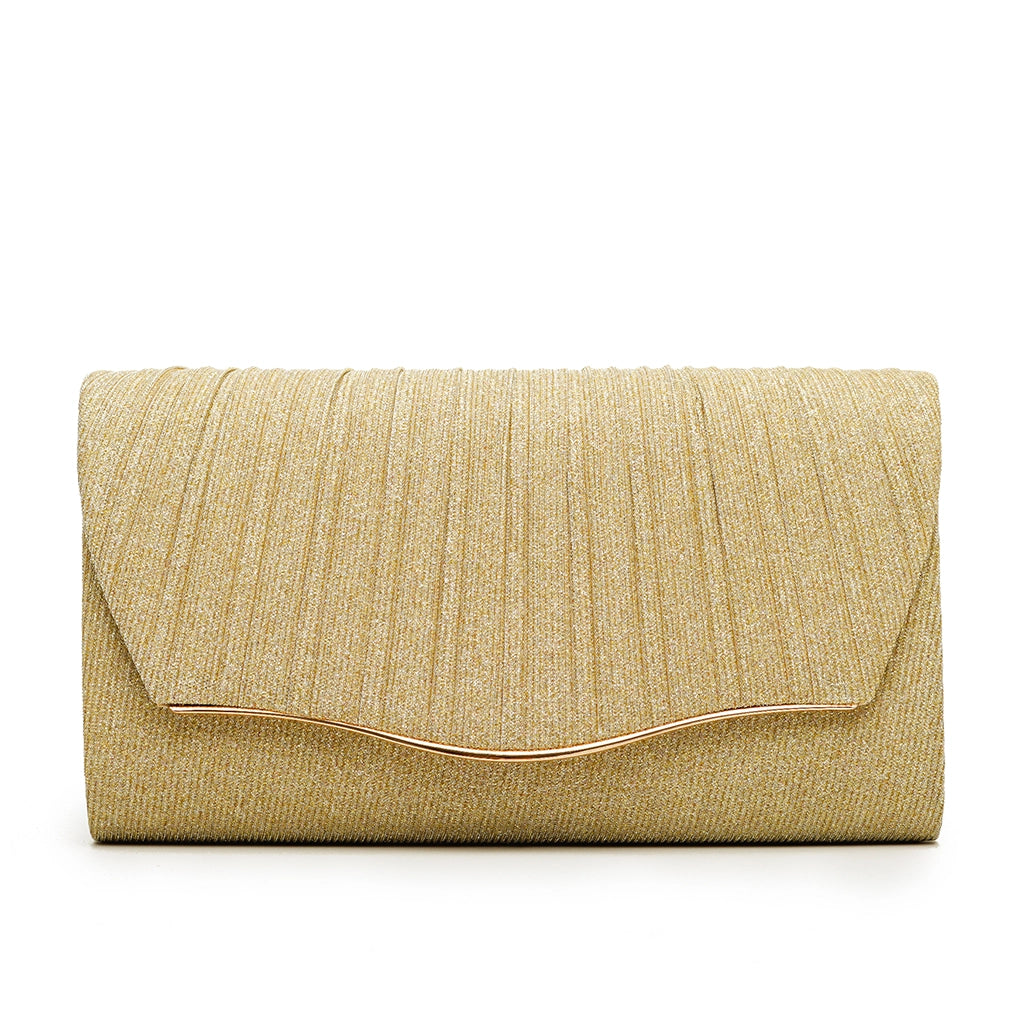 Lustre Wave Evening Clutch
