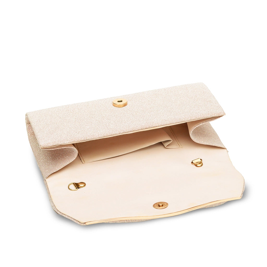 Lustre Wave Evening Clutch