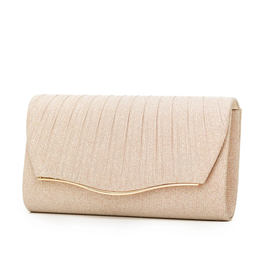 Lustre Wave Evening Clutch